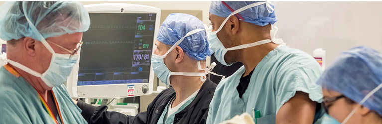 UCI Anesthesiologists in operating room